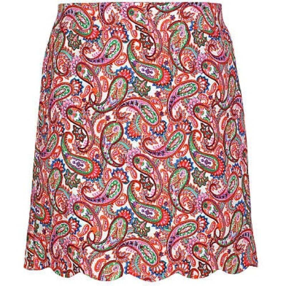 Talbots Multicolor Paisley Pattern skirt
